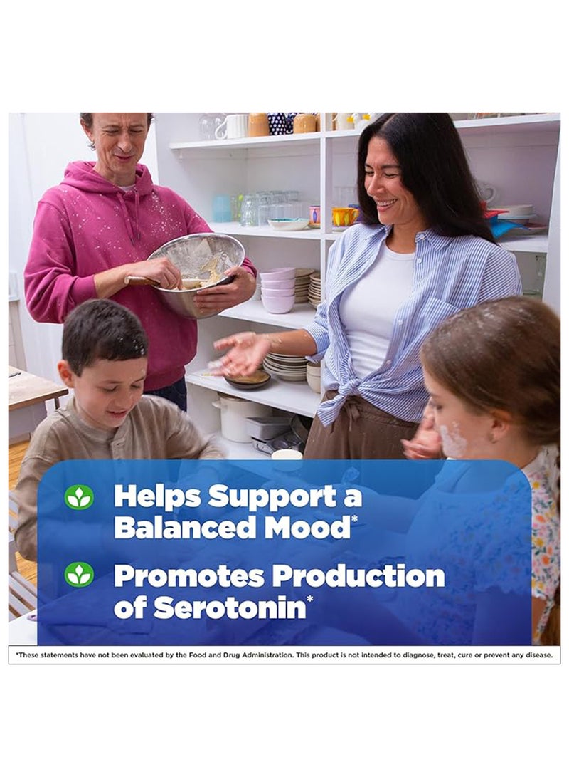 ناترول 5-HTP المزاج والإجهاد 100 ملجم F/D - التوت المختلط - 30 قرصًا - Image 3